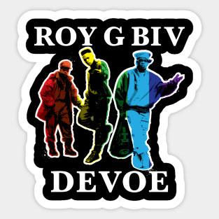 Roy G Biv Devoe Sticker